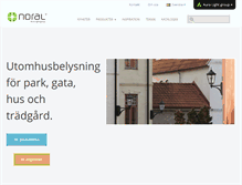 Tablet Screenshot of noral.se